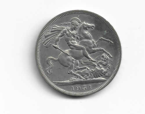 George 6th coins - coins, festival