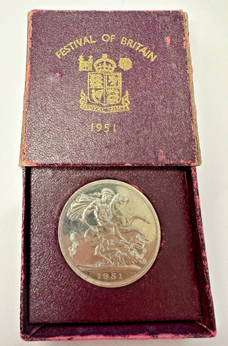 1951 festival britain crown - 1951, of