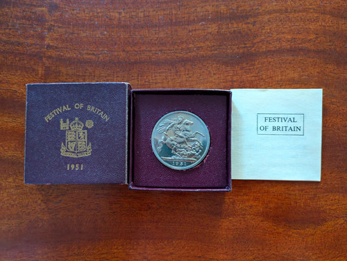 1951 festival britain crown - 1951,