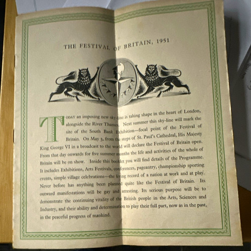 Festival britain 1951 - britain,