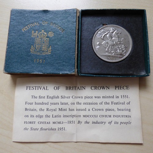 1951 festival britain crown - 1951,