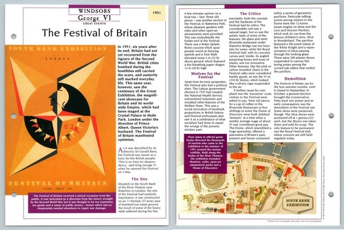 Festival britain 1951 - of,