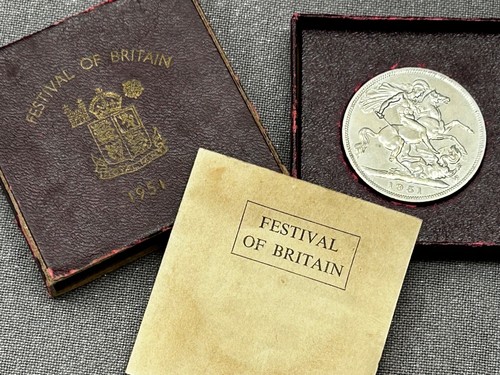 George 6th coin - 1951, festival