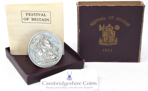 1951 festival britain crown - of,